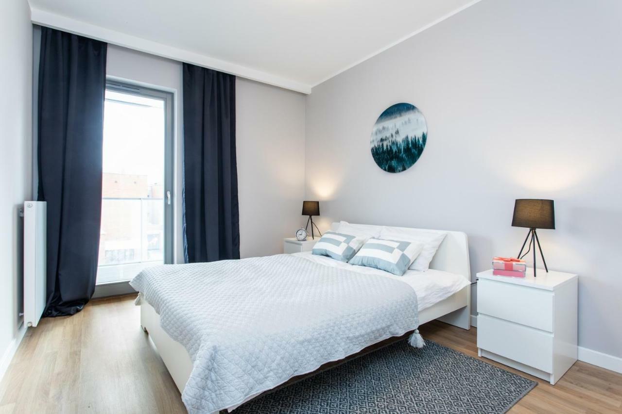 גדנסק Seaside Beach Przy Plazy - Parking - Praia Apartments - Ergo Polsat Plus Arena מראה חיצוני תמונה