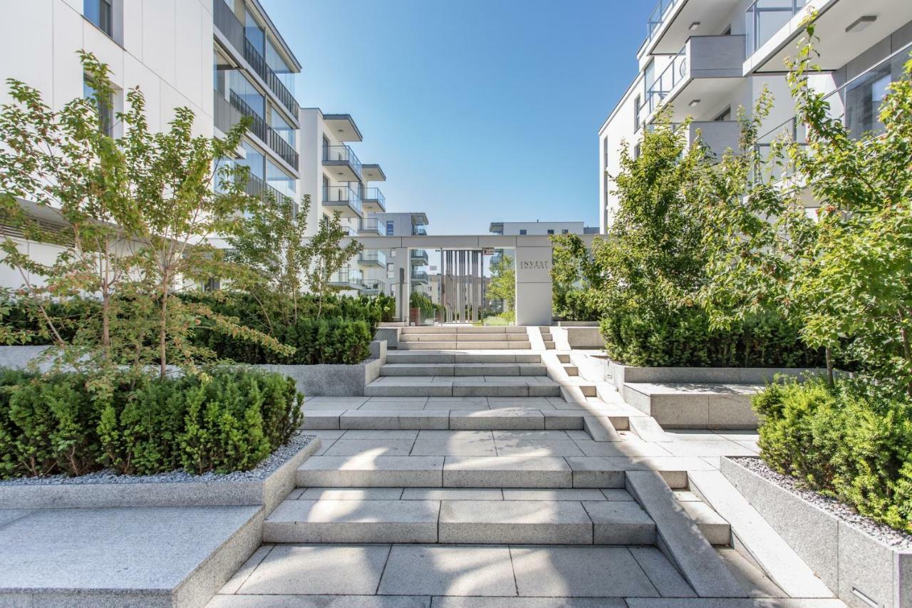גדנסק Seaside Beach Przy Plazy - Parking - Praia Apartments - Ergo Polsat Plus Arena מראה חיצוני תמונה